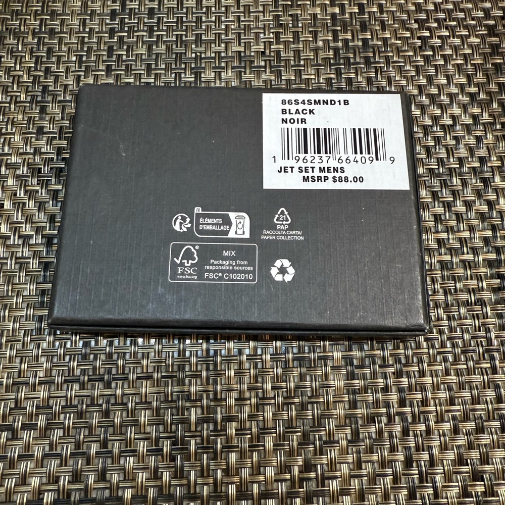 NWT Michael Kors Black Card Holder Bi Fold Soft Leather Wallet - Picture 10 of 10